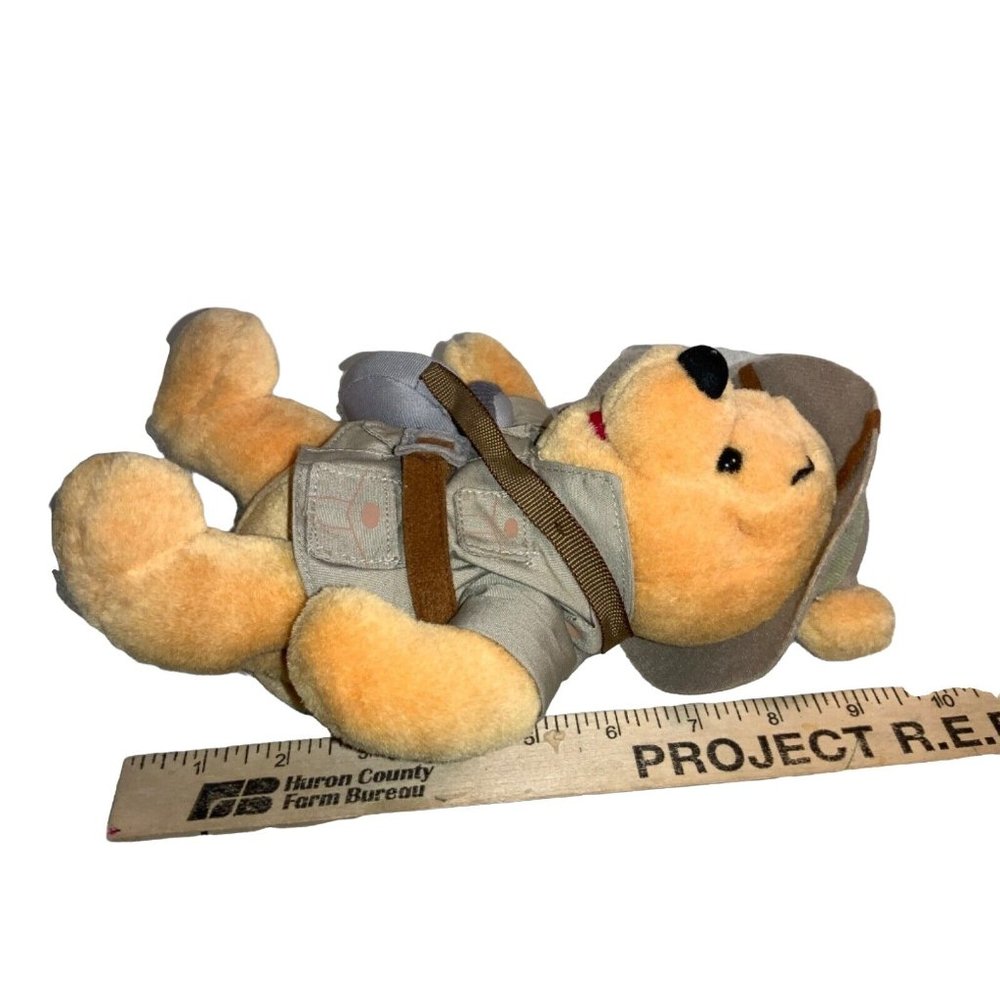 DISNEY WINNIE THE POOH CAMPER SCOUT RANGER 9" PLUSH - Picture 5 of 5